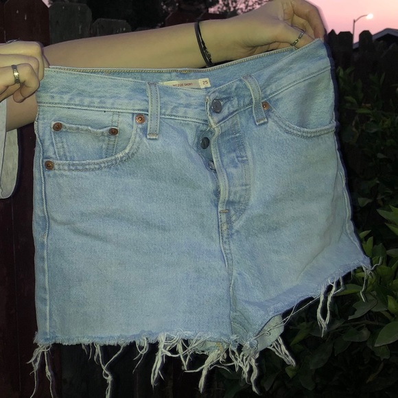 levis cheeky shorts